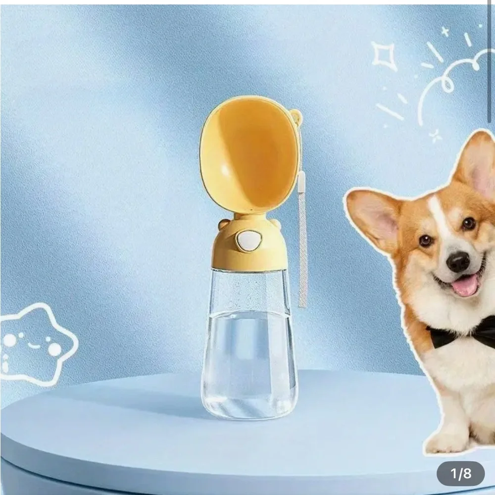Portable Dog Water Bowl with Non-Slip Base